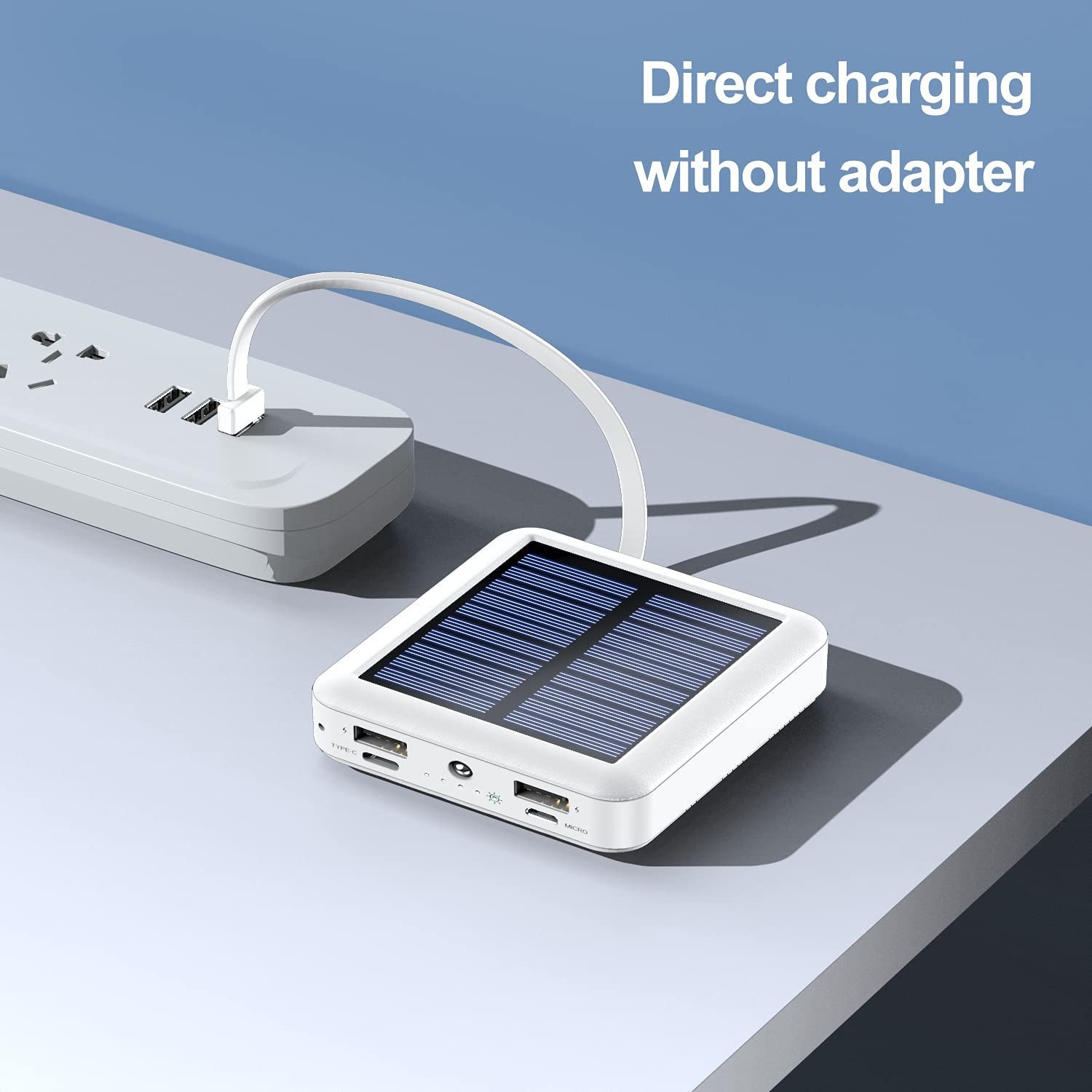 (Last Day Promotion - 50% OFF) Solar Power Bank, BUY 2 FREE SHIPPING