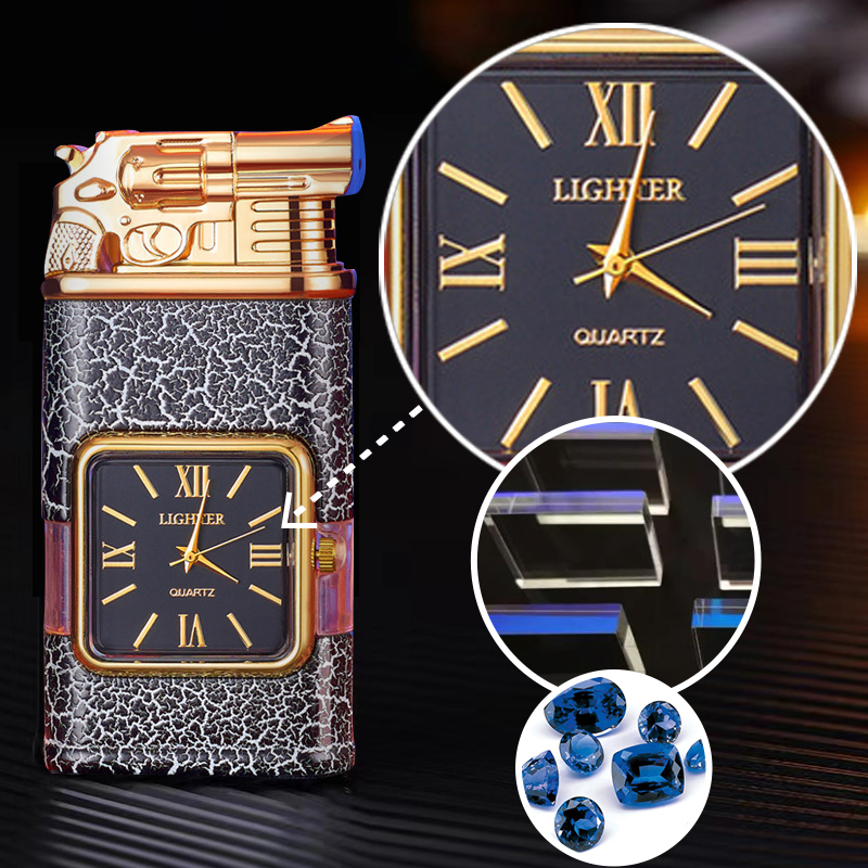 🔥Taeehy Lighter™ 😎Revolver Sapphire Dial Windproof Lighter