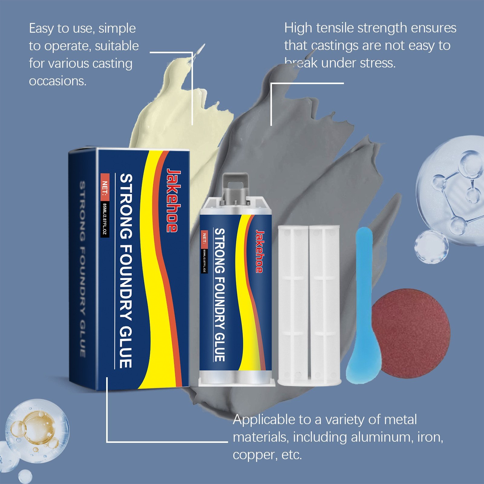 ⏰LAST DAY SALE 50% OFF💥Strong Foundry Glue