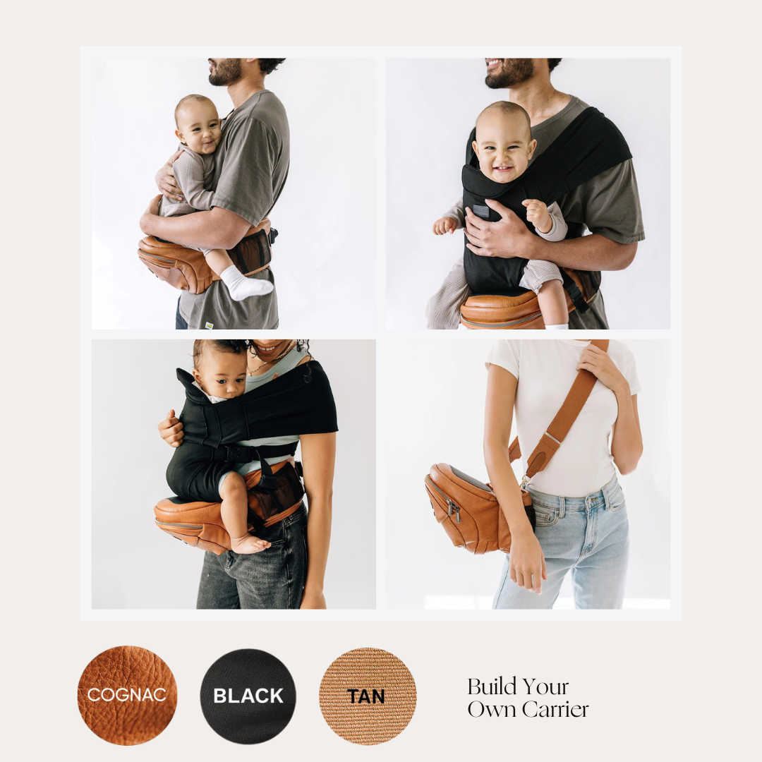 Hands free baby hip carrier