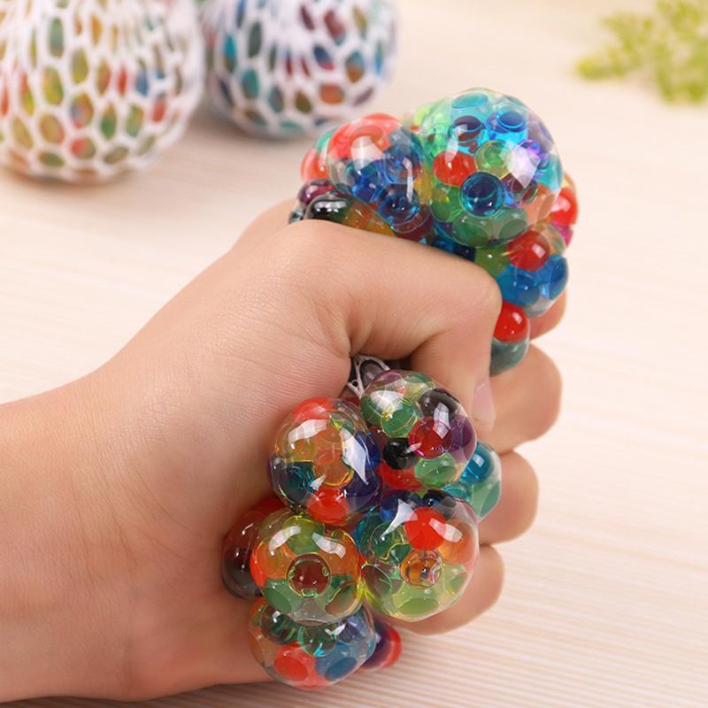 Last Day Sale-Anti-Stress Squishy Mesh Ball