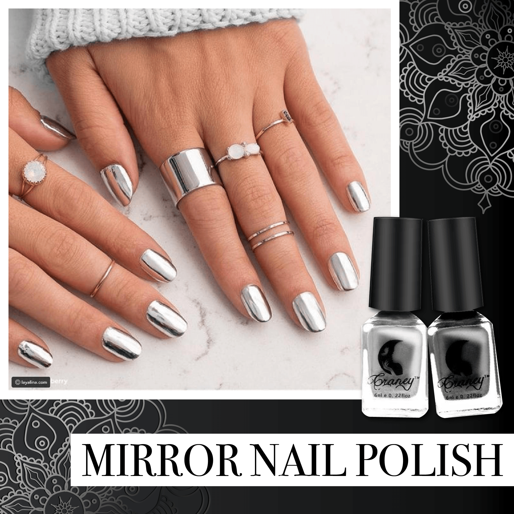 (🔥Last Day 50% OFF)💎Mirror Nail Polish💅🏻✨