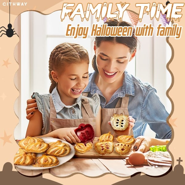 🔥Halloween Sale 60% OFF🎃Halloween & Christmas One-Press Hand Pie Maker