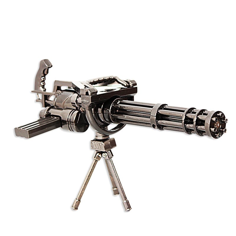 🔥 Metal Gatling Submachine Mini Gun