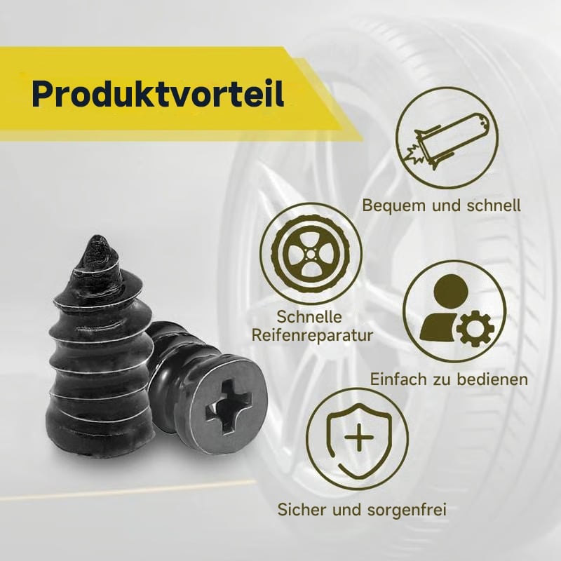 🔥Letzter Tag Verkauf 49% Rabatt🔩Reifenreparatur-Gumminägel-Set