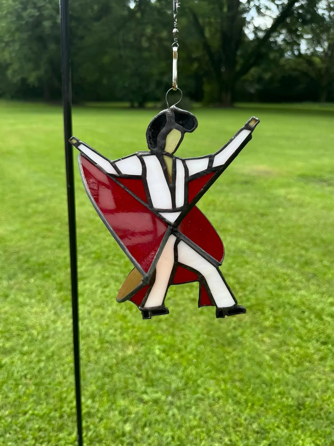 🎁TikTok Last Day Sale - 70% OFF💃Stevie Nicks🤘 Handmade Stained Glass Spinner