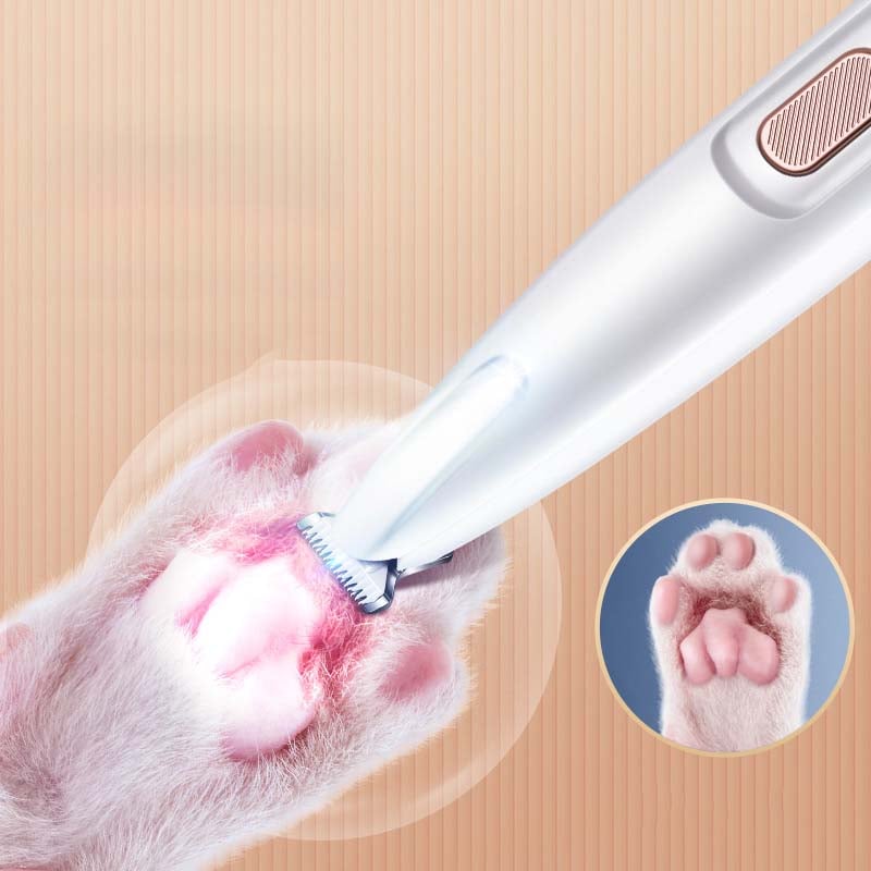 Tiktok Summer Sale🎉Pet Hair Trimmer With Led Light-Waterproof