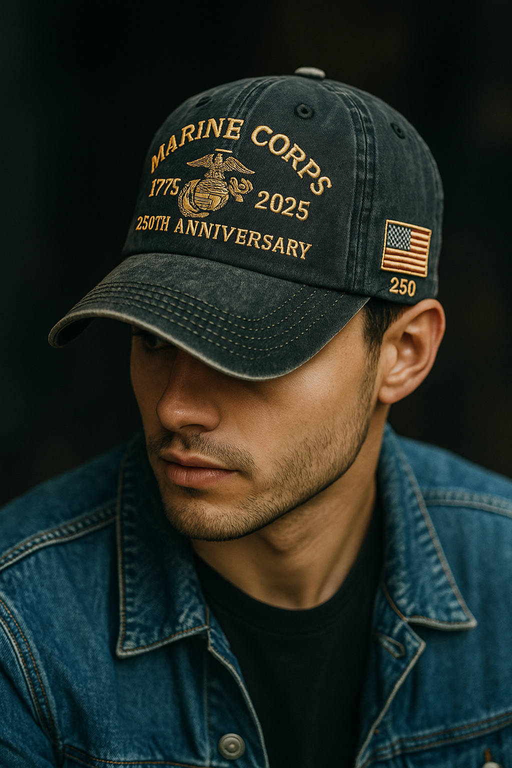 USMC Retro Washed Cap