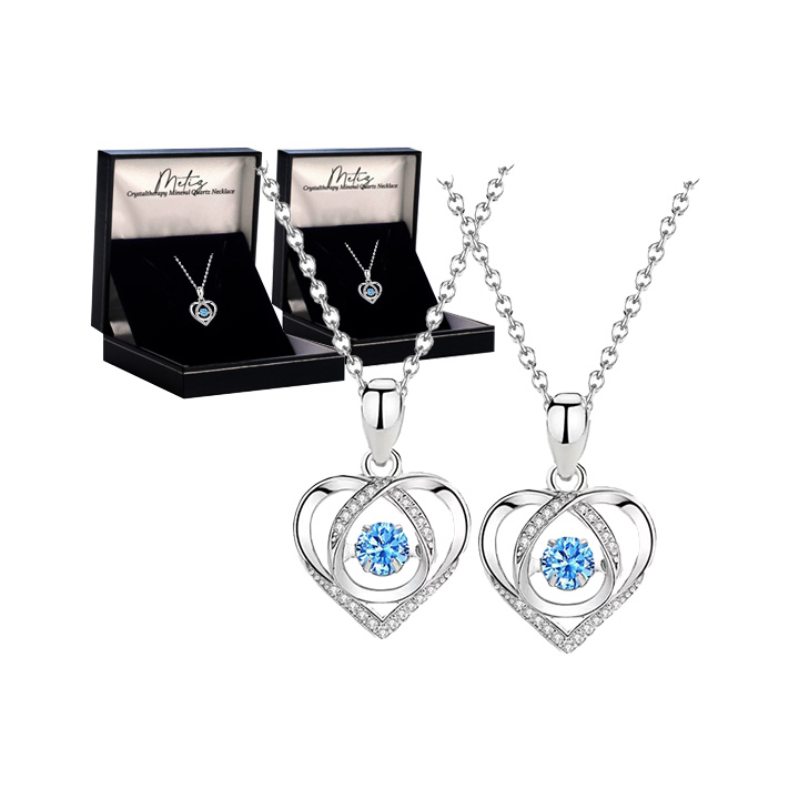 🔥Last Day Promotion- SAVE 70%🎄Metiz Crystaltherapy Quartz Gemstone Necklace