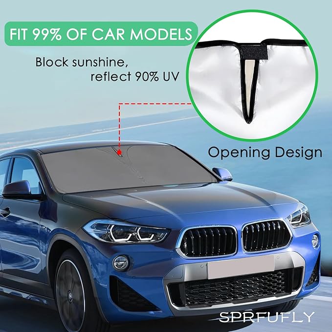 🔥Last Day Sale - 50% OFF🎁 Portable foldable car windshield shade