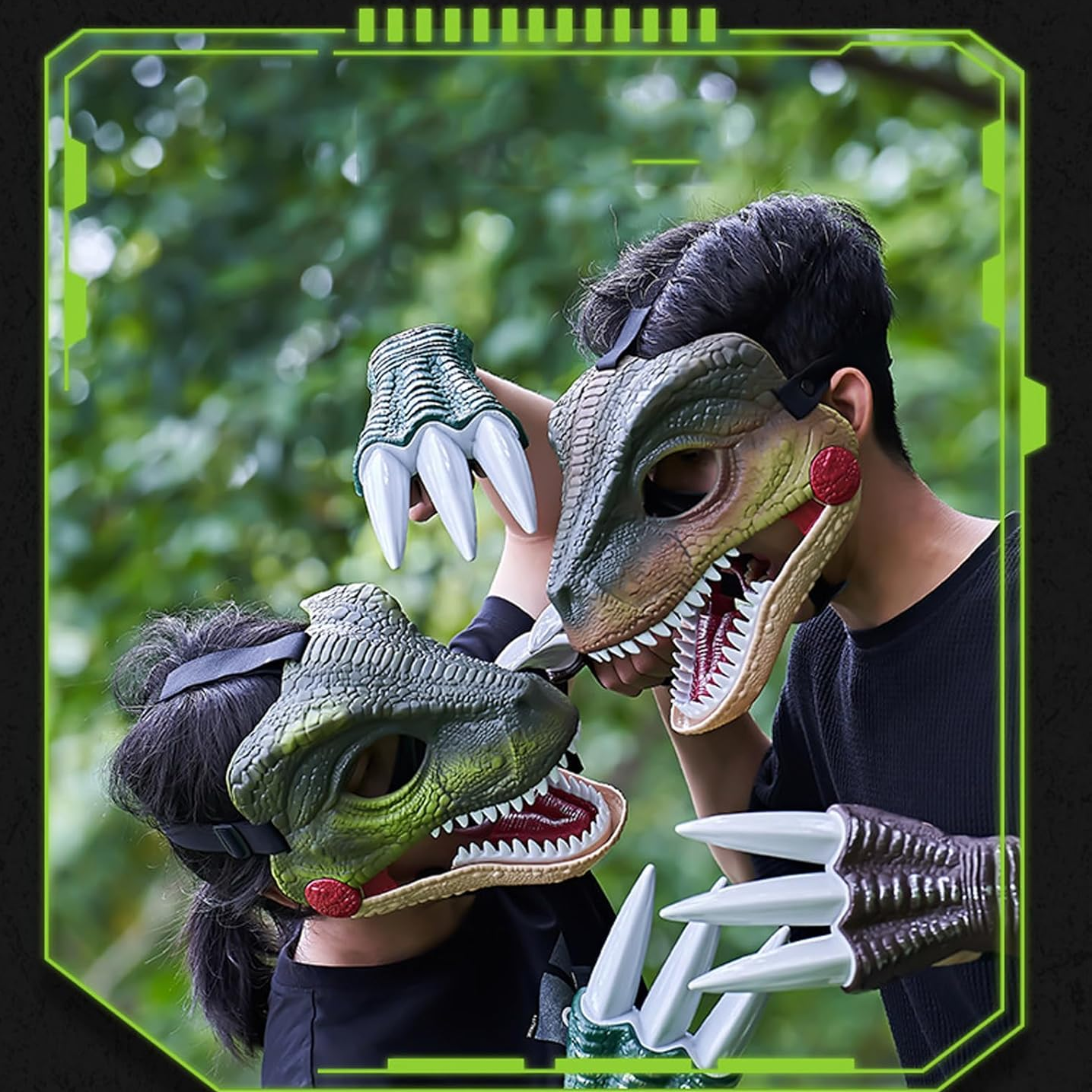 <strong>🎃Halloween Sale 50% OFF </strong>🦖Roaring Dinosaur Masks