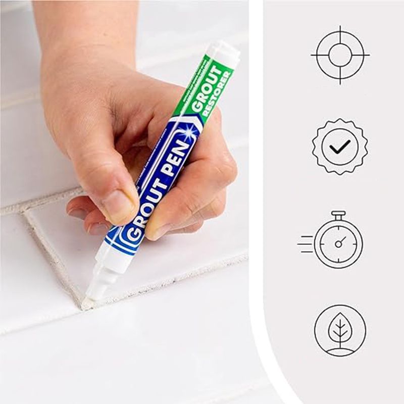 Tiktok Summer Sale🎉Waterproof Tile Grout Paint Pen-🎁Buy More Save More