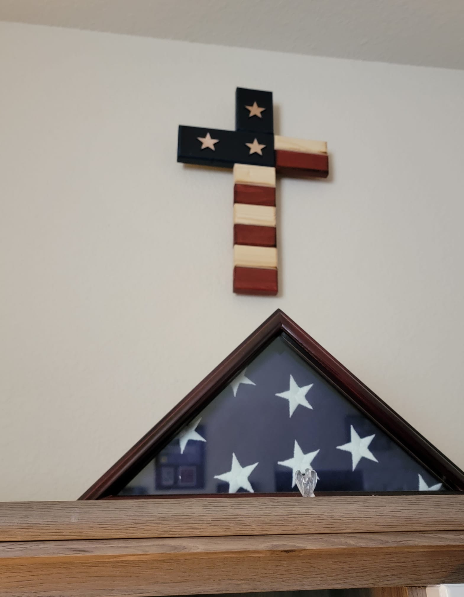 🔥Handmade Patriotic Wooden Cross-Buy 2 Get Free Shipping