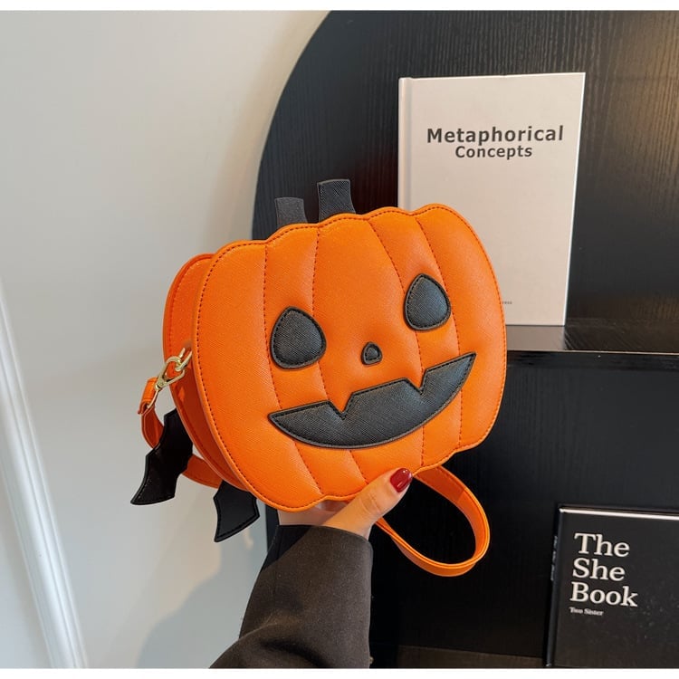 Early Halloween Sale 50% OFF🎃Halloween Pumpkin Crossbody Bag