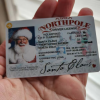 🎄(Christmas Hot Sale - 49% OFF) Santa Driving License,Christmas gift for kids - Buy 4 Free Shipping