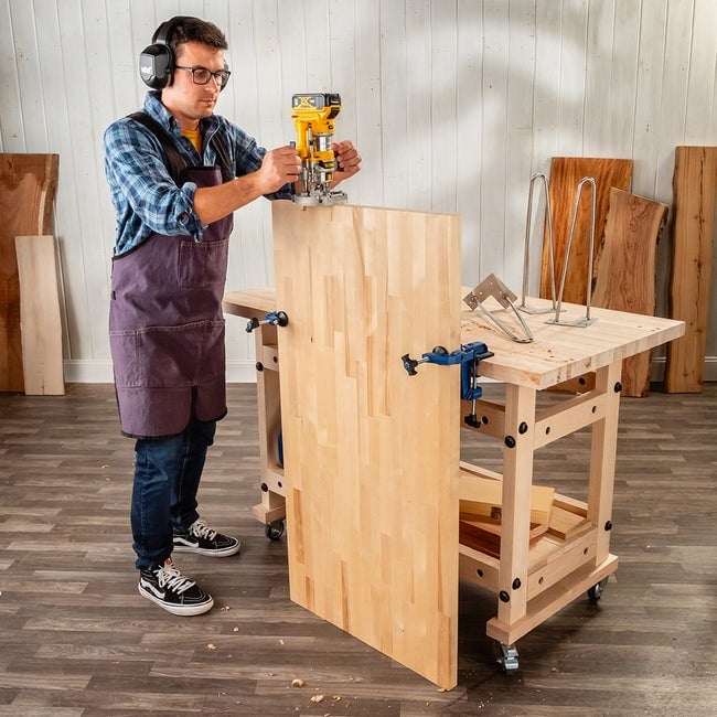Rockler Hold-It Bench Clamps (2-Pack)