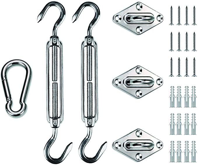 Shade sail Hardware Kit - hiffings