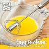 (🔥Clearance Sale - 48% OFF)Stainless Steel Semi- Automatic Whisk Buy 2 Get Extra 15% OFF