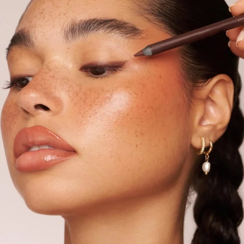 🎁Letzter Tag: 1 kaufen, 1 gratis bekommen 🌟24 Stunden wasserfester Eyeliner Duo, anspitzbarer Augenstift