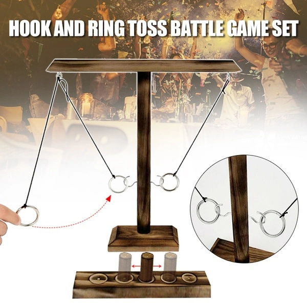 🔥Hot Sale- SAVE 60% OFF🔥Party Drinking Ring Hook Tossing Games-BUY 2 FREE SHIPPING