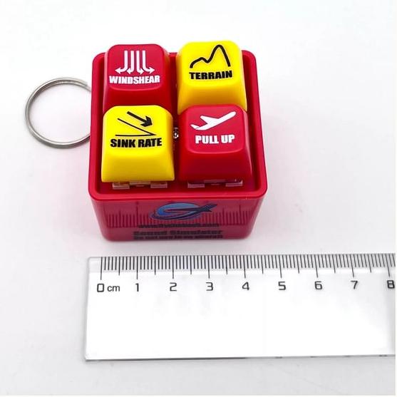 Pilot And Crew Alert Keychain EGPWS Warning Sound Simulator