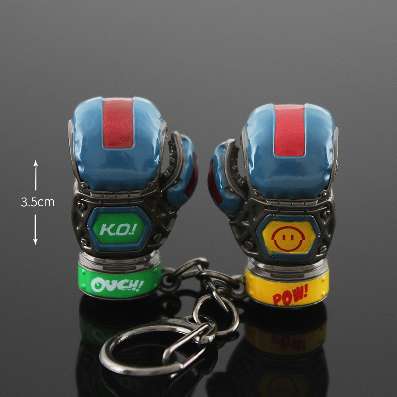 Pathfinder Heirloom Alloy Pendant Boxing Gloves Keychain