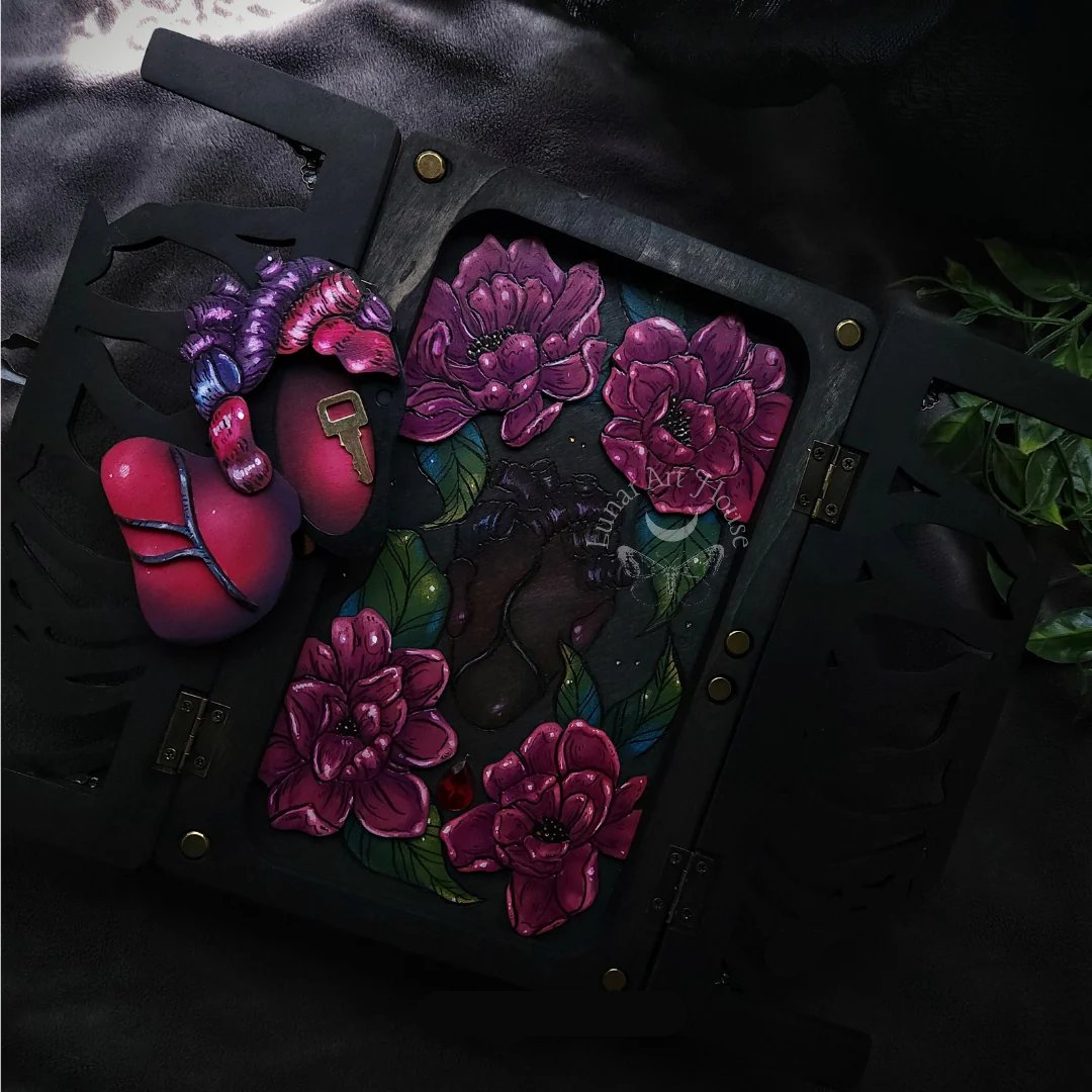 🎁Last Day Promotion 49% OFF🔥Skull and Nature Hidden Key Box