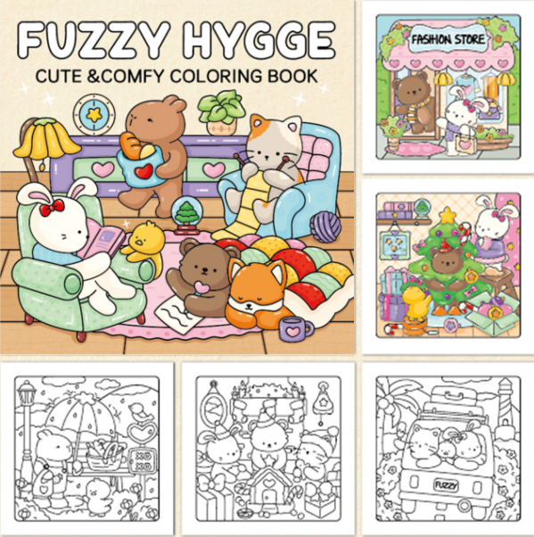 🎁Children's Day Sale 50% OFF💕 🎨Hand-Drawn Coloring Book 🎨