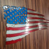 Patriotic Tattered Flag Wall Art