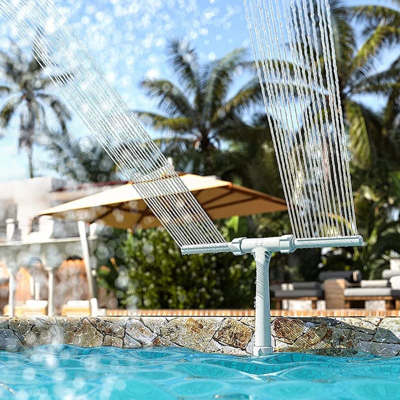 🔥Letzter Tag 49% Rabatt💦Fluoreszierender Doppelkopf-Poolbrunnen