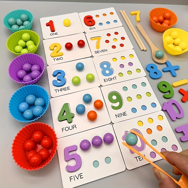 🎁TikTok Last Day Sale - 70% OFF🔥Montessori Arithmetic Math Toy Set