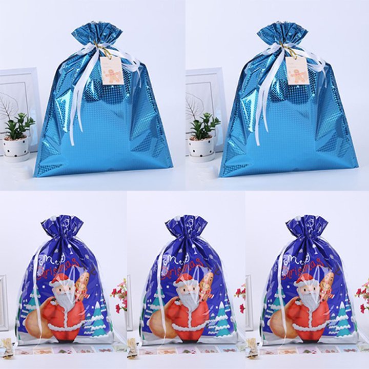 (🎅EARLY CHRISTMAS SALE-49% OFF)Drawstring Christmas Gift Bags(BUY 4 SETS GET FREE SHIPPING)