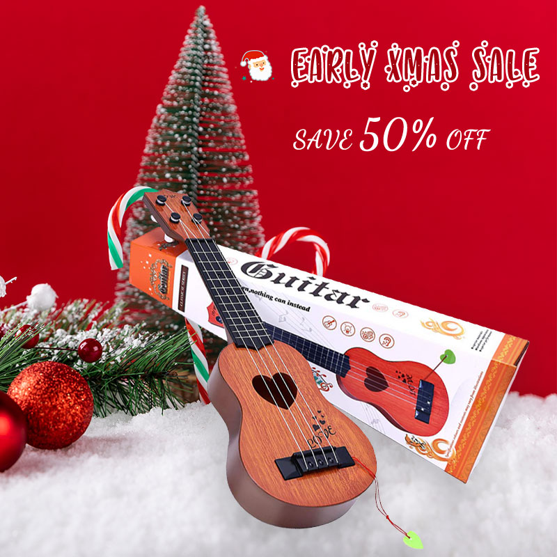 🎅EARLY XMAS SALE- 50% OFF - Kids Guitar Musical Toy Ukulele Classical Instrument - BUY 2 FREE SHIPPING