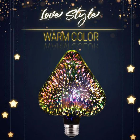 (🌲Early Christmas Sale- SAVE 48% OFF)3D Fireworks LED Light Bulb(buy more save more)