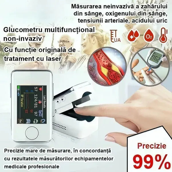 🔥 Hot Sale - 50% OFF 🔥 High-Precision Non-invasive Blood Glucose Meter