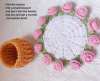 🌹100% Handmade Rose Coaster and Flower Basket Crochet