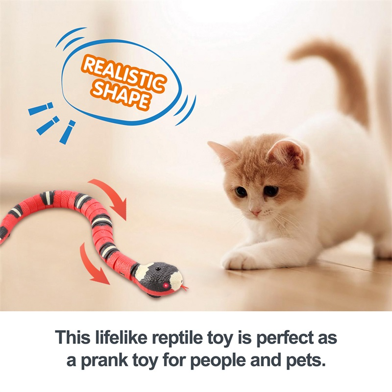 Electric Induction Snake Toy Cat Toy