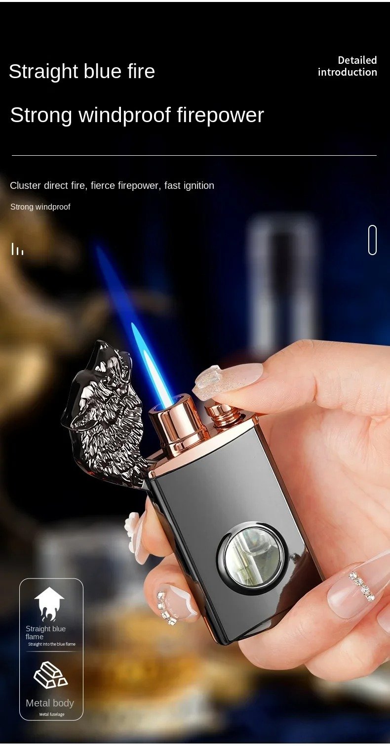 🔥Last Day Promotion - 50% OFF🔥Wolf Head Lighter