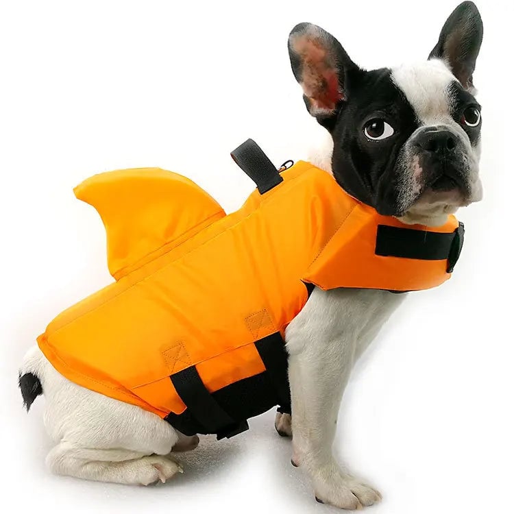 (🔥Last Day Promotion 50% OFF)Dog Life Vest Shark- Keep Your Pet Safe and Stylish in the Water!