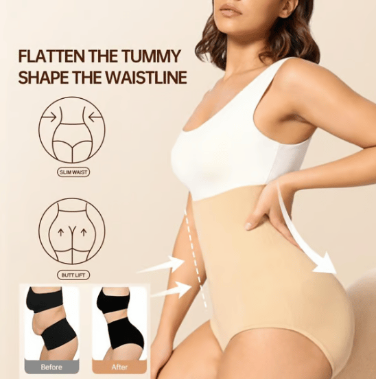🏆Kaufen Sie 1, erhalten Sie 1 kostenlos🎉Shapewear-Höschen mit hoher Taille und Bauchkontrolle