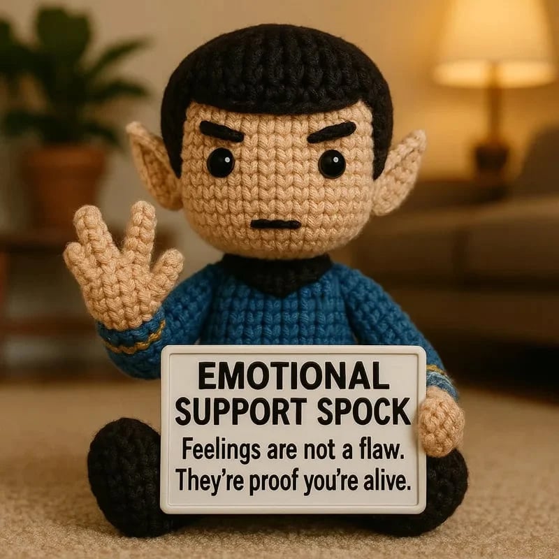 🎁Emotional Support Classic Movie Crochet Doll