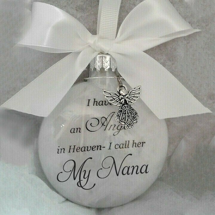 🎄🎅Christmas Presale - 49% OFF - - Angel In Heaven Memorial Ornament