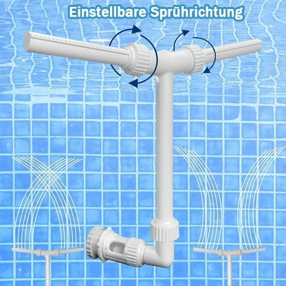 🔥Letzter Tag 49% Rabatt💦Fluoreszierender Doppelkopf-Poolbrunnen