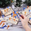 Wooden Peg Game Kit