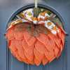 🔥Last Day 48% OFF 🍁Handmade Farmhouse Pumpkin Wreath-Buy 2 Free shipping