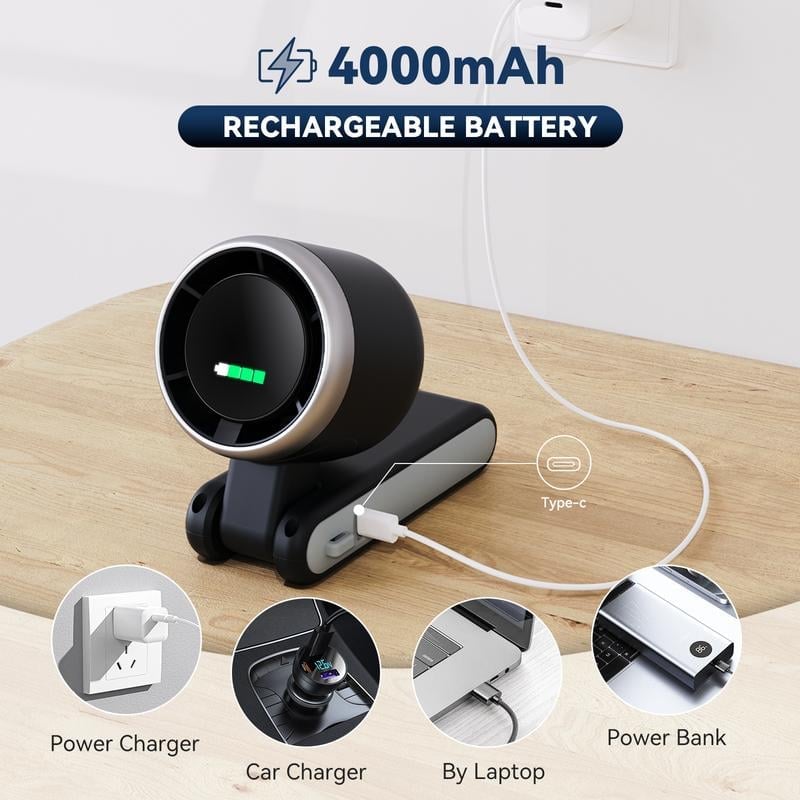 🔥Summer Hot Sale 49% OFF - Mini Portable Handheld Turbo Fan