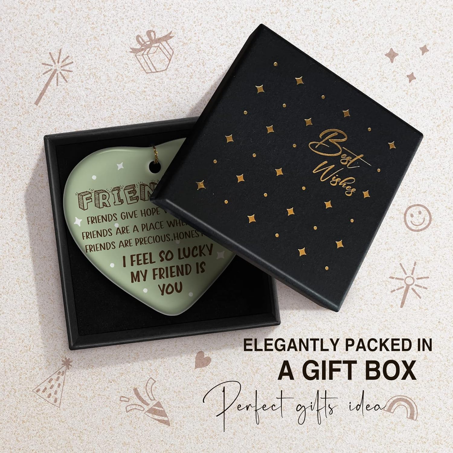 🎁Last Day 49% OFF - ❤Friendship Heart Keepsake Gifts