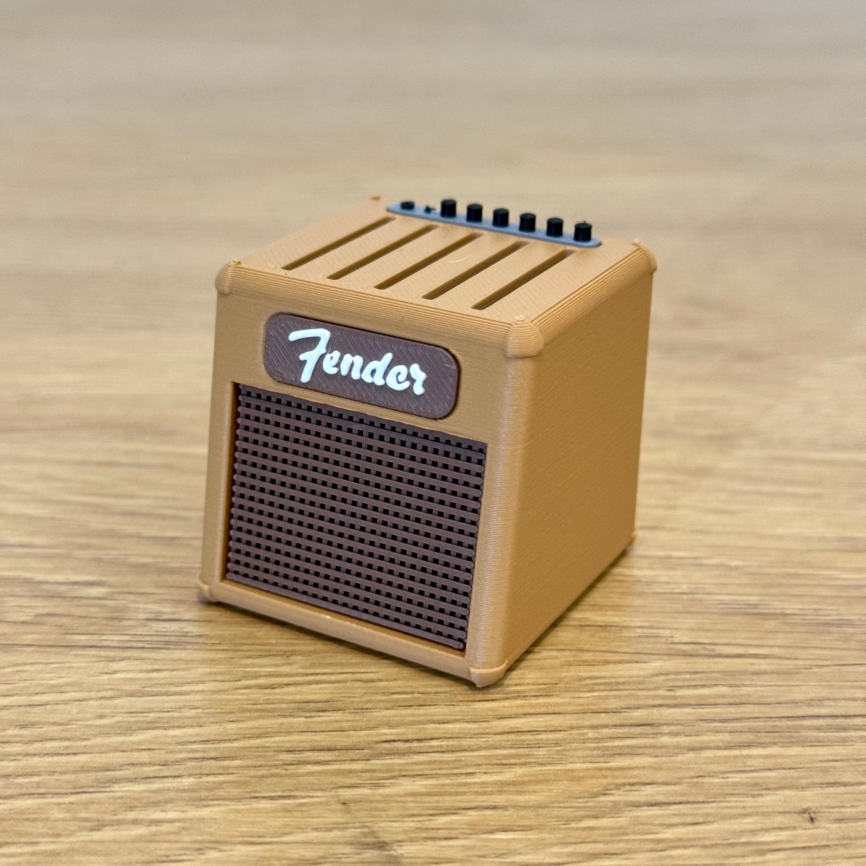 Mini Guitar Amp Pick Holder