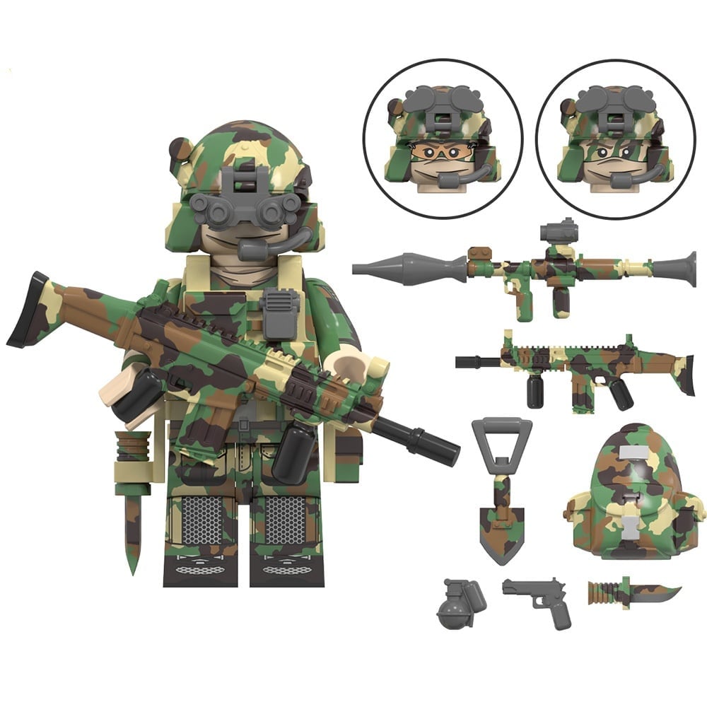 Military Series Assembly Figures
