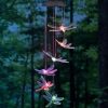 (Spring Sale-Save 50% OFF) Solar LED Waterproof Hummingbird Wind Chimes-Buy 2 get Extra 15% OFF